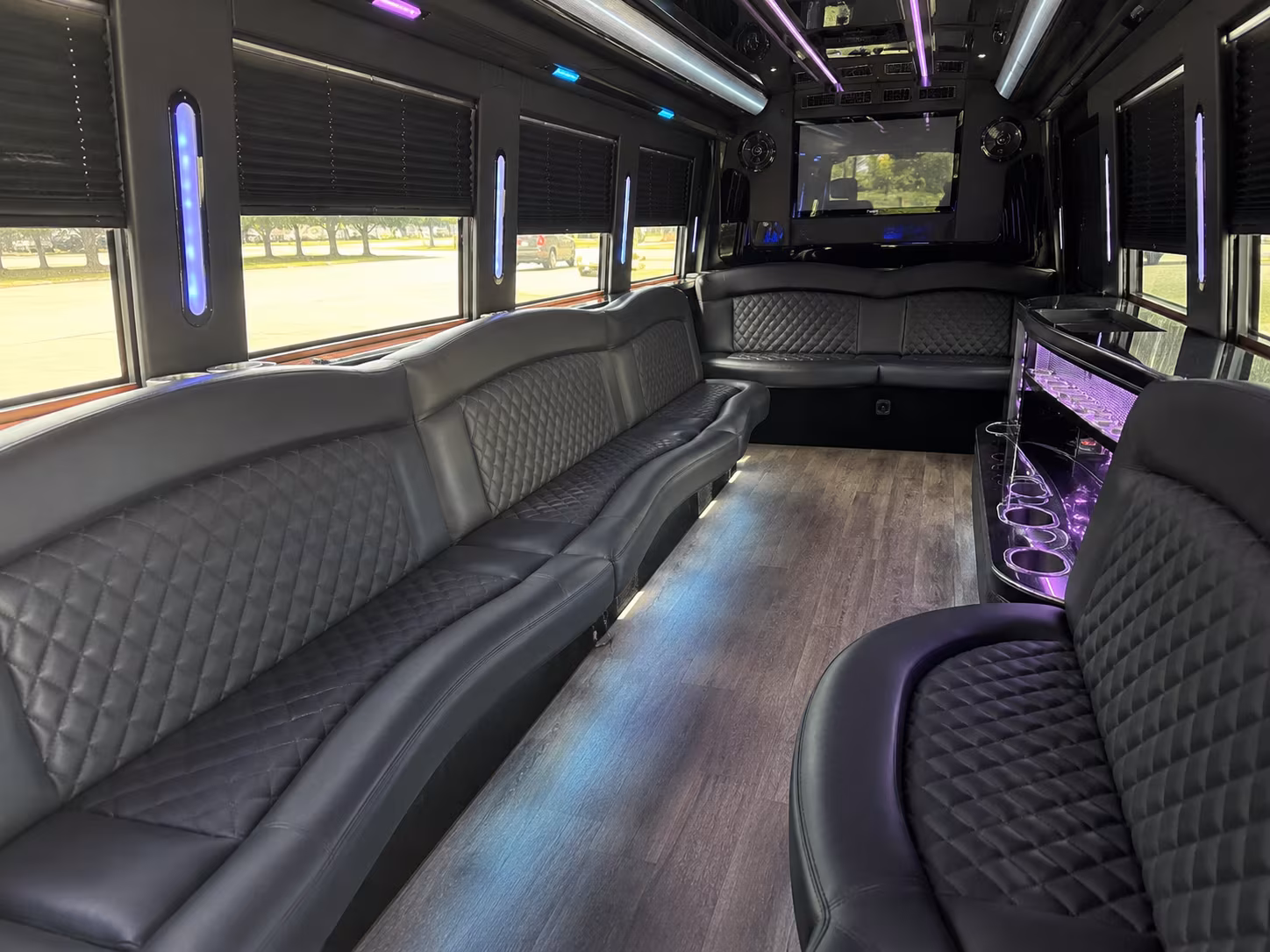 compare party buses and minibuses for every parma prom venue