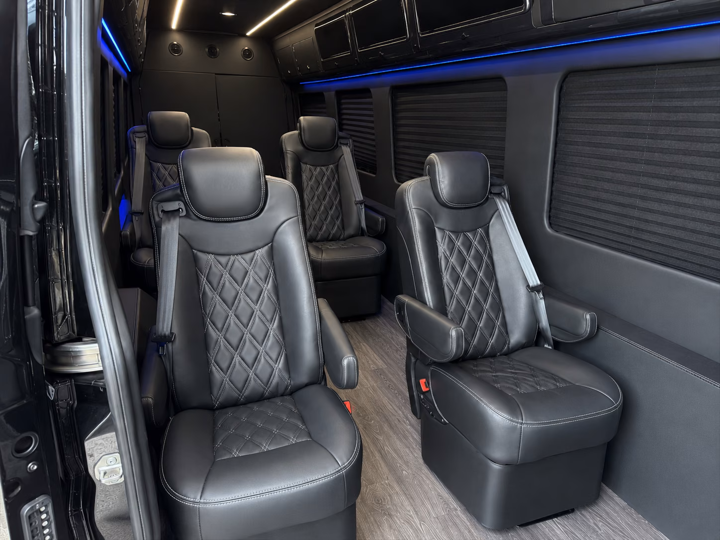 parma concert transportation onboard seating