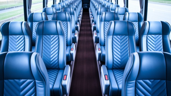 50 passenger charter bus interior