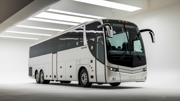 55 passenger charter bus mentor